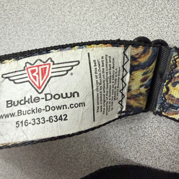 Buckle Down Seatbelt Belt Unisex Doctor Who Blue Nylon Metal Buckle Sci-Fi Booth - Picture 9 of 9